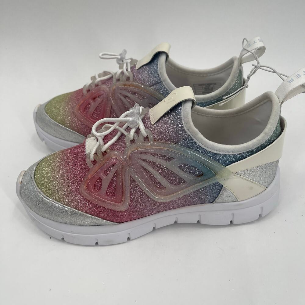 SOPHIA WEBSTER Mini Shoes Girls Size 34 (US 2) Sneakers Butterfly Ombre Rainbow - Picture 9 of 16